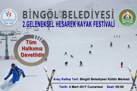 Hesarek kayak festivali’ne davet