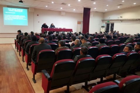 Belediyeden şoförlere eğitim semineri