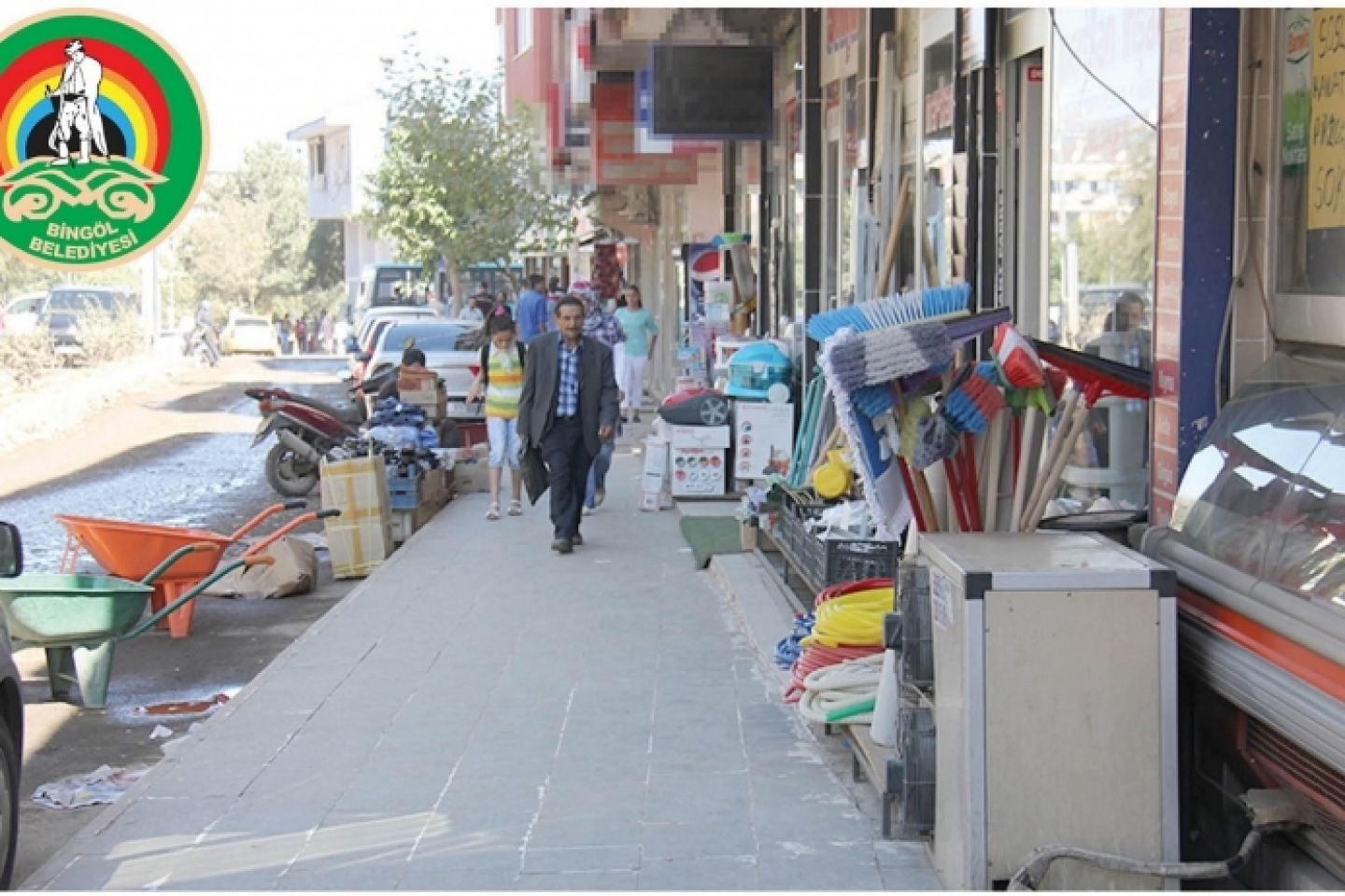 Kaldırım işgaliyle mücadelemiz devam ediyor