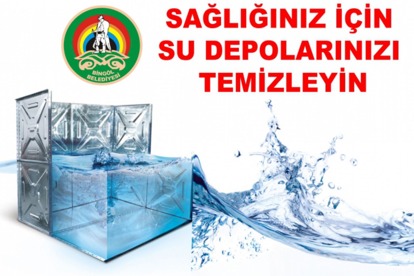 Su depolarınızı temizleyin!