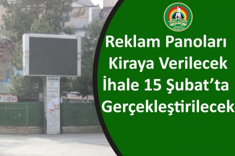 Reklam panoları kiraya verilecek