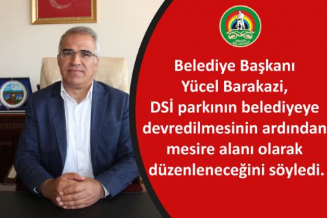 Dsi parkı mesire alanı olacak