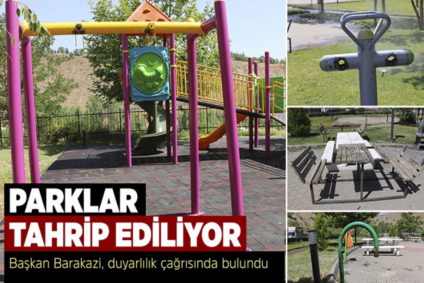 Parklarımızı koruyalım!