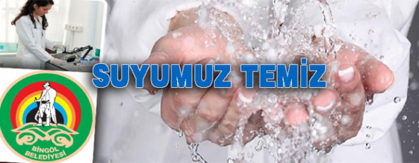 Şehir merkezinin suyu temiz