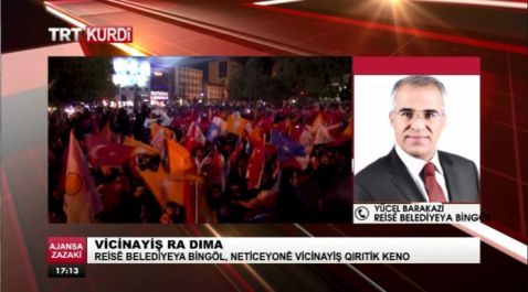 Başkan barakazi, trt kurdi’de seçimi değerlendirdi