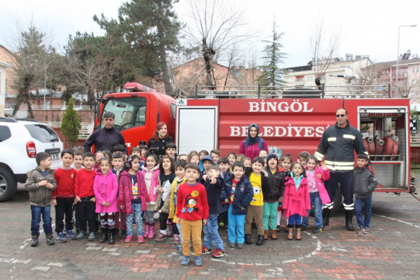 İtfaiye’den anaokulu öğrencilerine eğitim