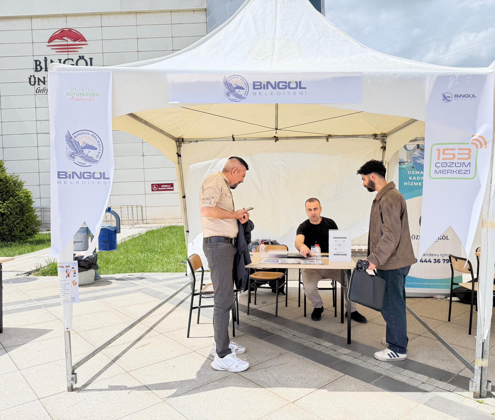 BİNGÖL ÜNİVERSİTESİ’NDE 153 ÇÖZÜM MERKEZİ TANITILDI
