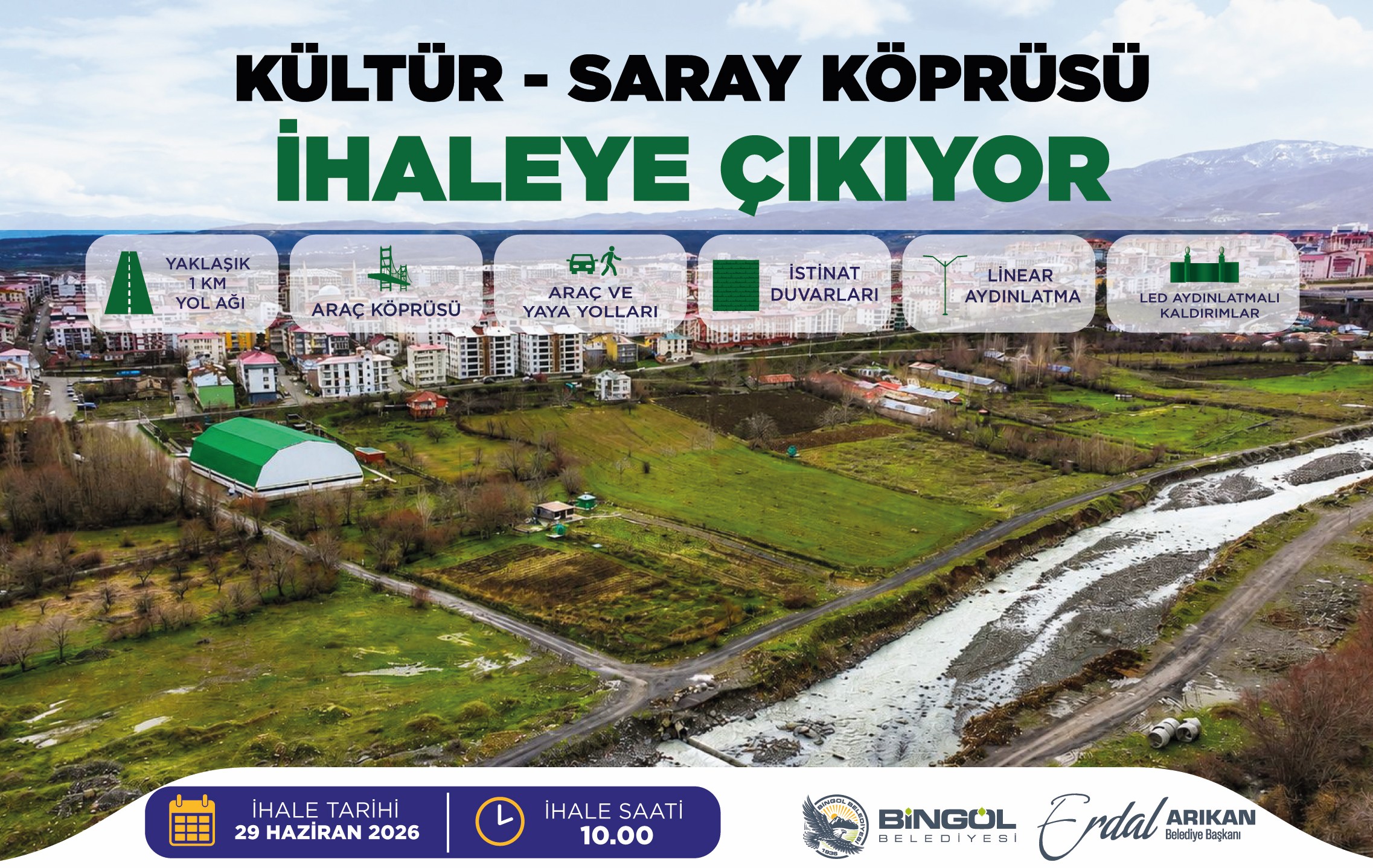YENİ KÖPRÜ PROJESİ İHALEYE ÇIKIYOR